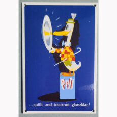Nostalgieschilder Pril spült und trocknet glanzklar!